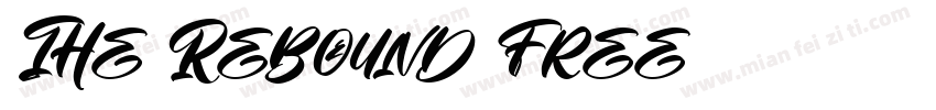 The Rebound Free字体转换